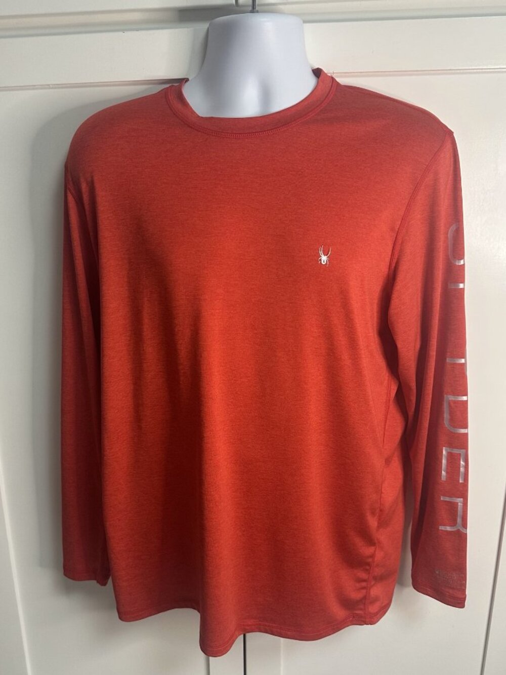 Spyder Swim Rashguard Long Sleeve Men's Shirt S Medium Outdoor Sports